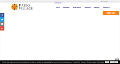 Desktop Screenshot of pateovillage.com
