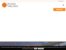 Tablet Screenshot of pateovillage.com